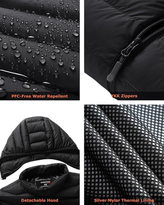 Unisex heated jackets