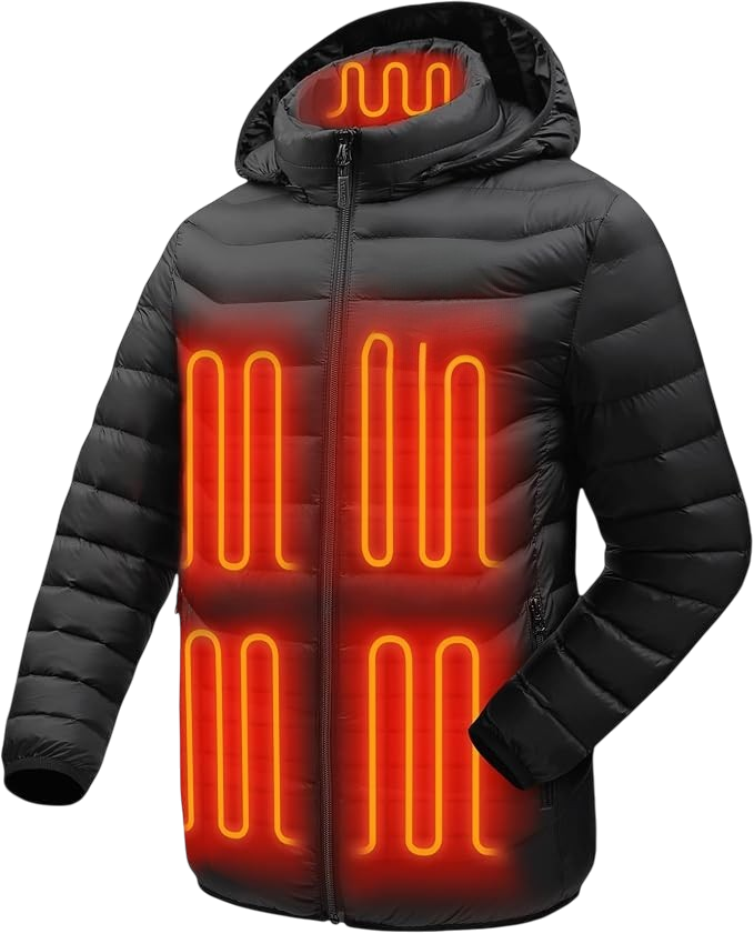 Unisex heated jackets