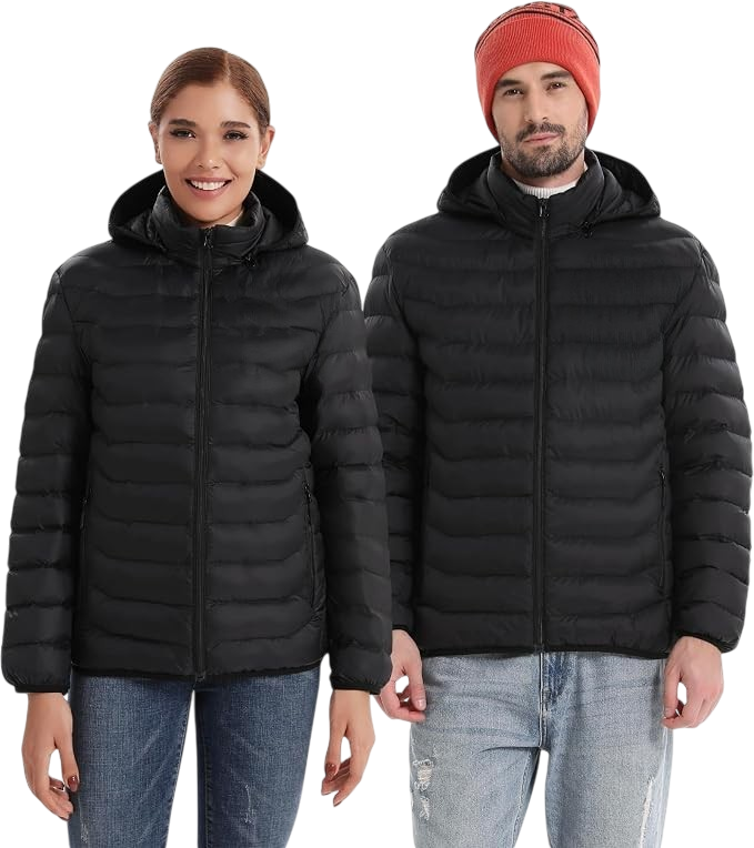 Unisex heated jackets